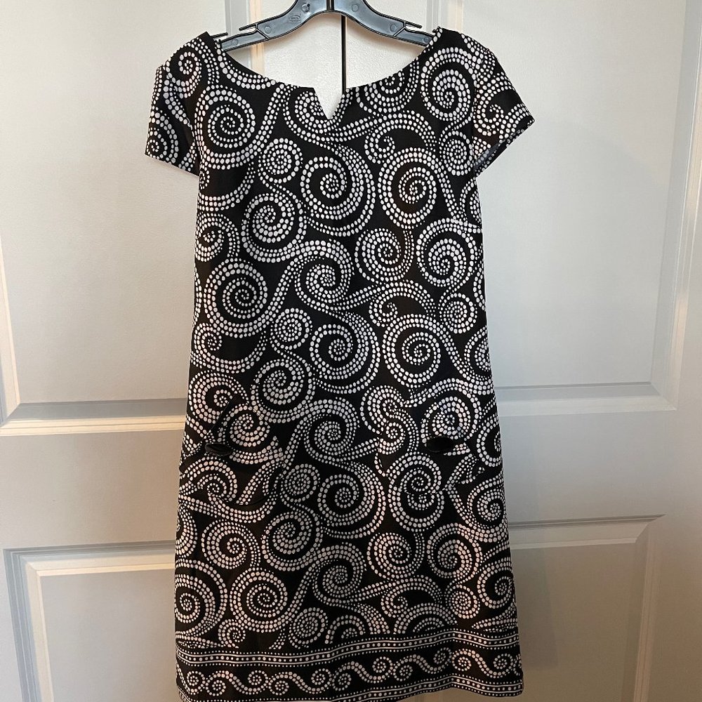 Black and White Business Dress